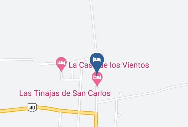 San Carlos - Hospedaje Guadalupe Maps