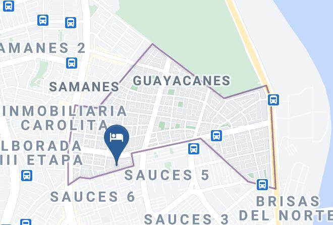 Hospedaje Guayaquil Map
