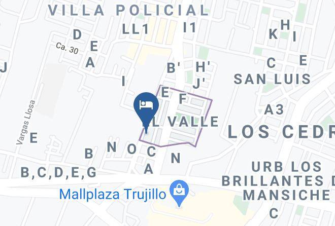 Trujillo - Hospedaje Harjeny Maps