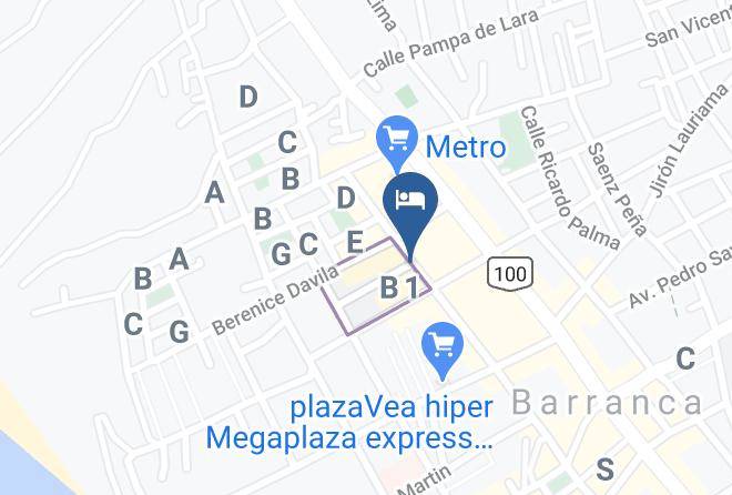 Barranca - Hospedaje Huarasi Maps