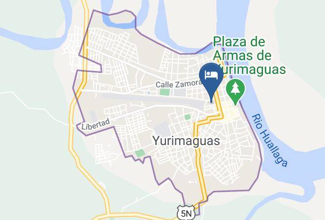 Alto Amazonas - Hospedaje Iroaki Maps