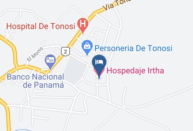 Tonosi - Hospedaje Irtha Maps