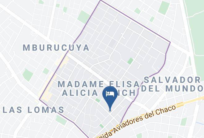 Asuncion - Hospedaje Iturbe Maps