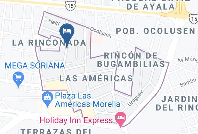 Morelia - Hospedaje Ivo Maps