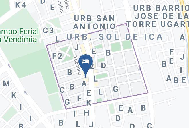 Ica - Hospedaje Julito Maps