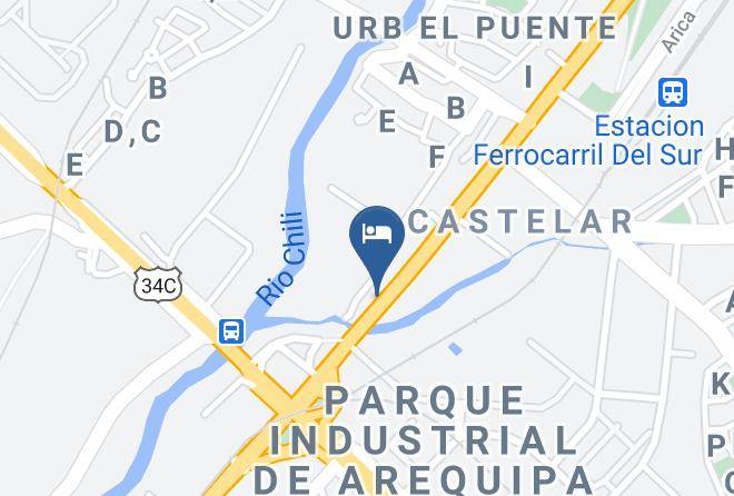 Arequipa - Hospedaje Kayros Maps