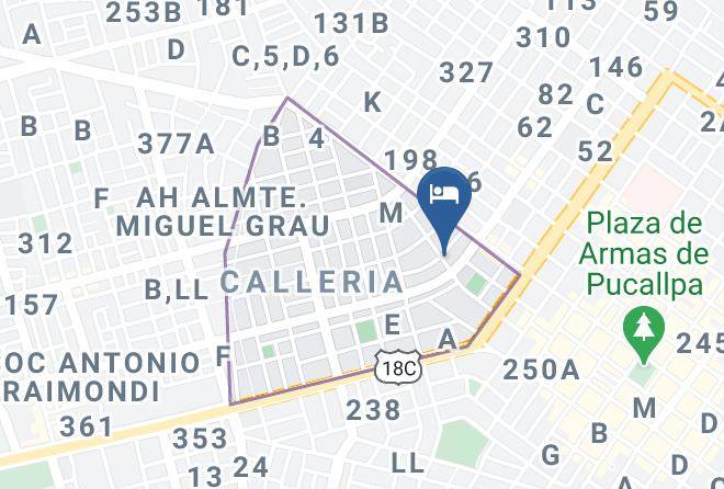 Coronel Portillo - Hospedaje Komby Maps
