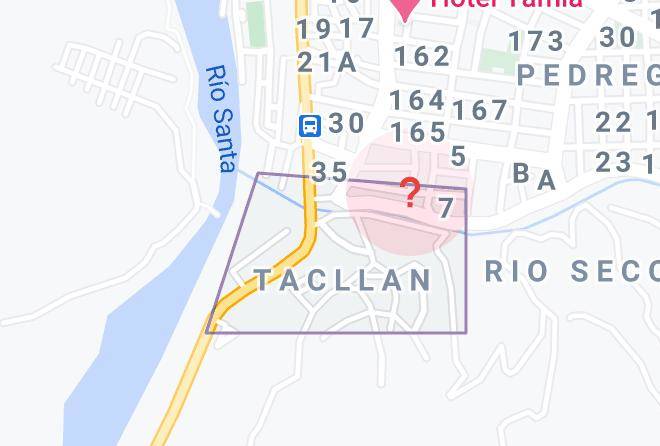 Huaraz - Hospedaje Kyc Maps