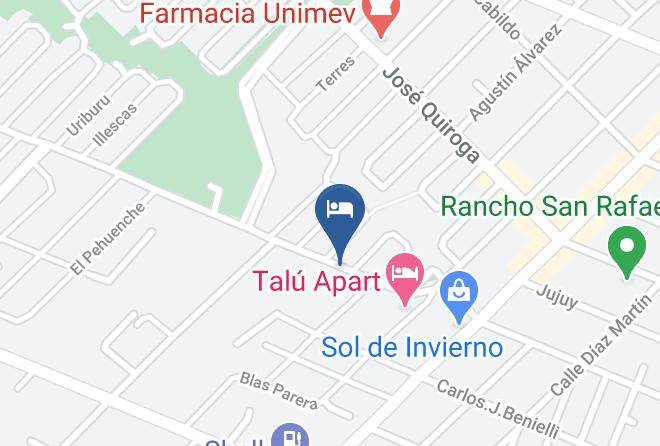 San Rafael - Hospedaje La Carmela Maps