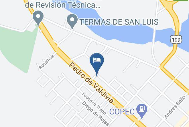 Cautin Province - Hospedaje La Coruna Maps