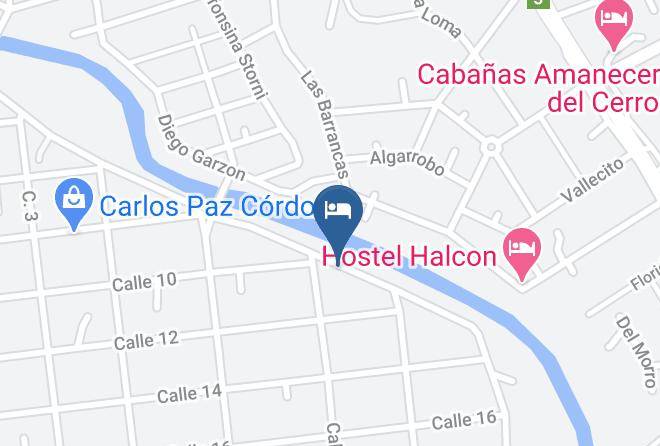 Calamuchita Department - Hospedaje La Costanera Maps