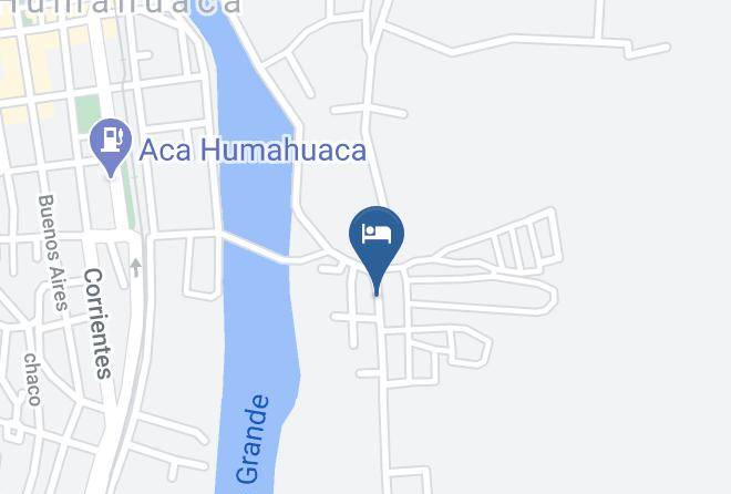 Humahuaca - Hospedaje La Merced Maps