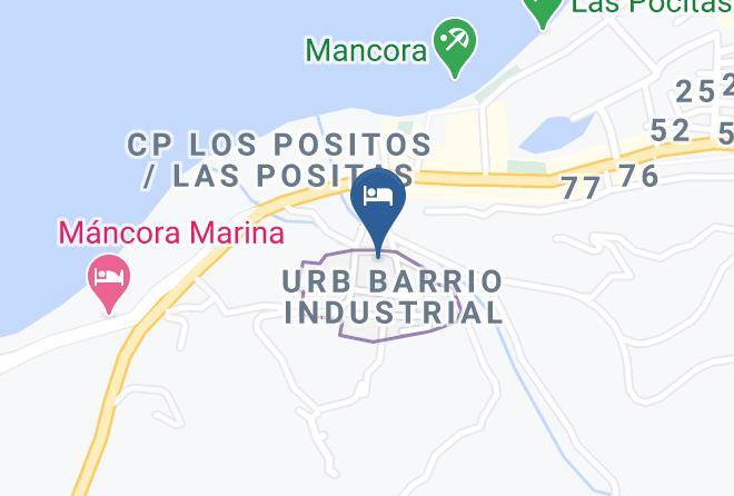Talara - Hospedaje La Quebrada Maps