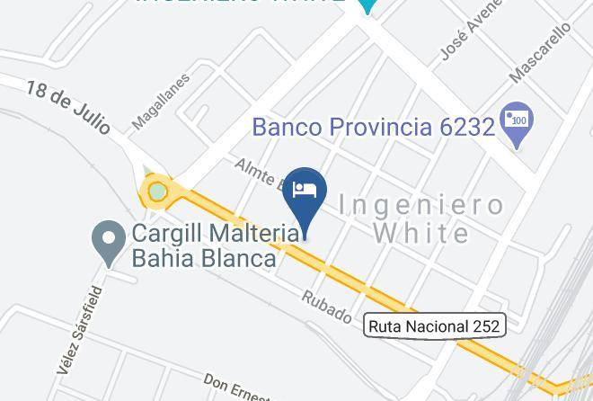 Bahia Blanca - Hospedaje La Serranita Maps
