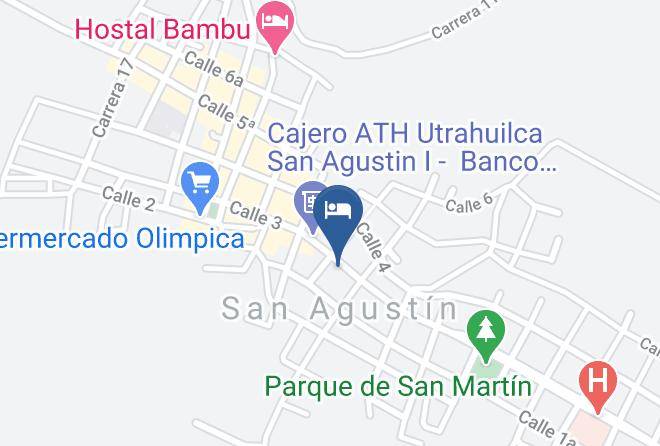 San Agustin - Hospedaje La Tercera Maps