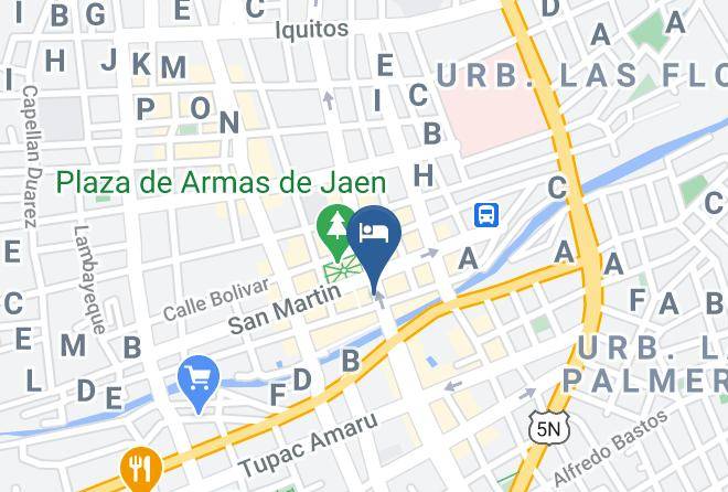 Jaen - Hospedaje La Terraza Maps