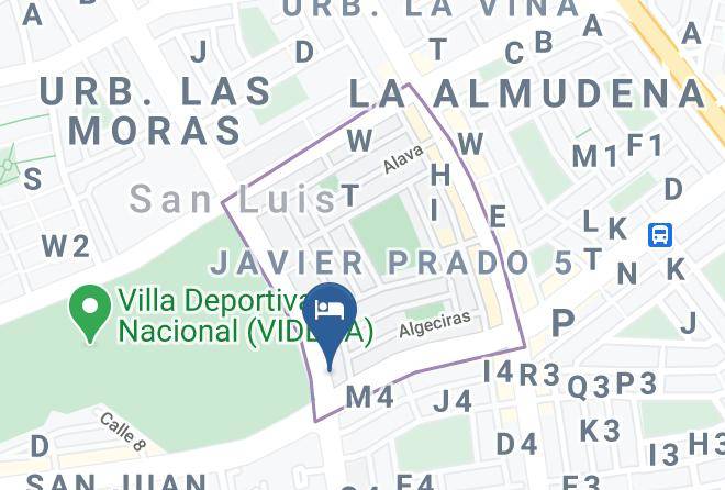 San Luis - Hospedaje La Videna Maps