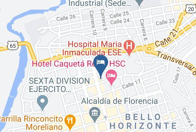 Florencia - Hospedaje Las Avenidas Maps