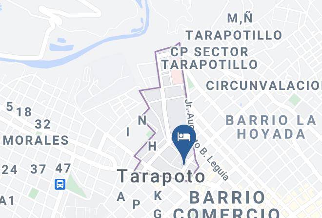 Tarapoto - Hospedaje Las Colinas Maps