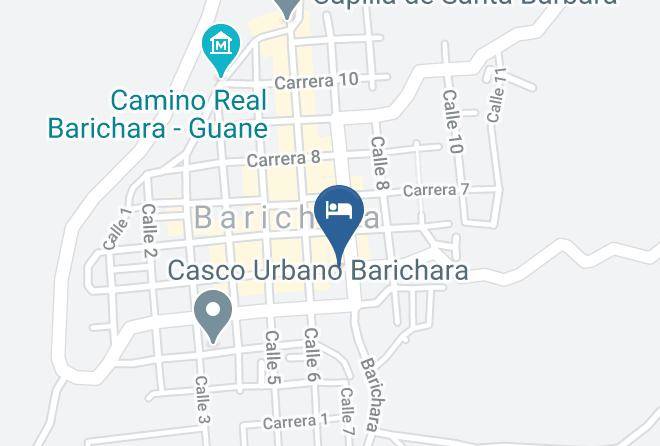 Barichara - Hospedaje Las Colonias De Mi Pueblo Barichara Maps