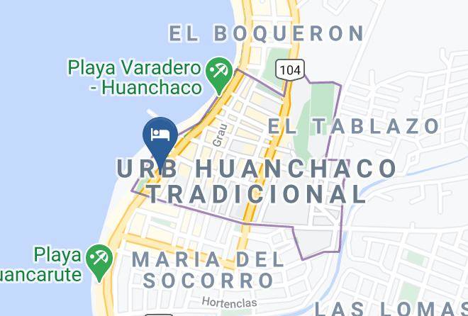 Trujillo - Hospedaje Las Totoras Maps