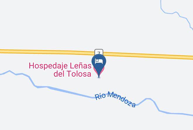 Lujan De Cuyo - Hospedaje Lenas Del Tolosa Maps