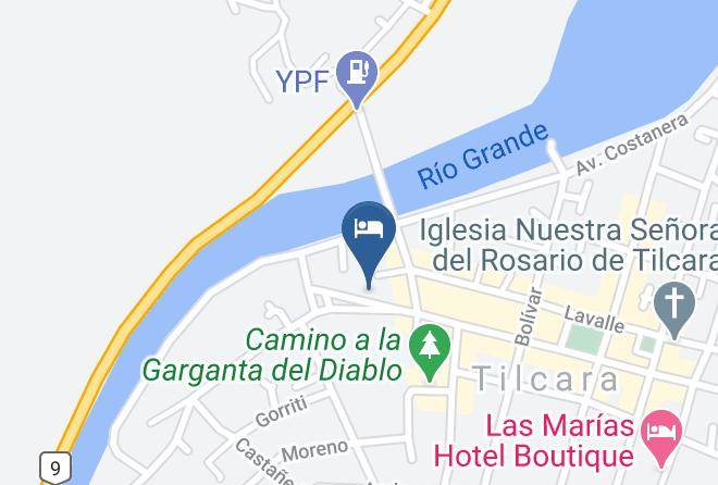 Tilcara - Hospedaje Lima Maps