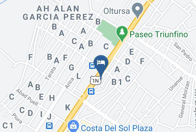 Tumbes - Hospedaje Lm Maps