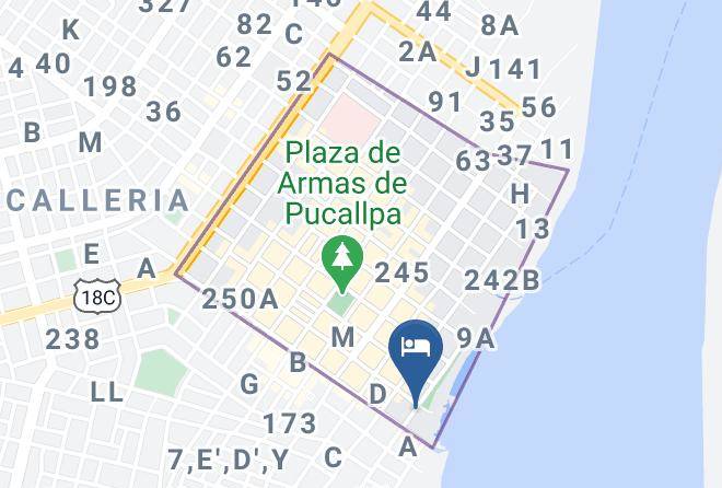 Coronel Portillo - Hospedaje Lopez Maps