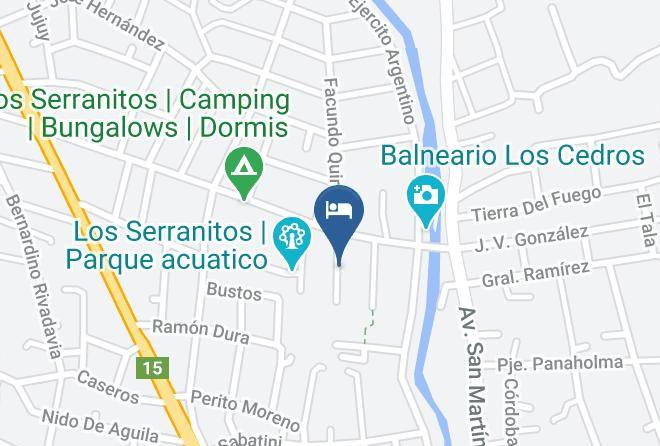 San Alberto Department - Hospedaje Los Alamos Maps