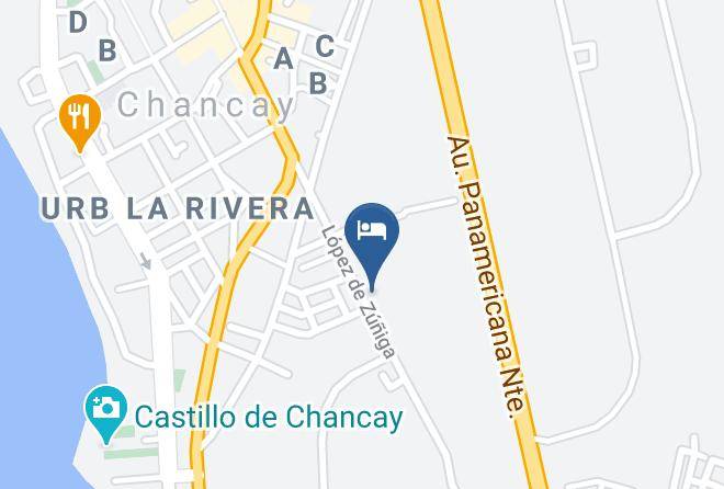 Huaral - Hospedaje Los Cuchimilcos Maps