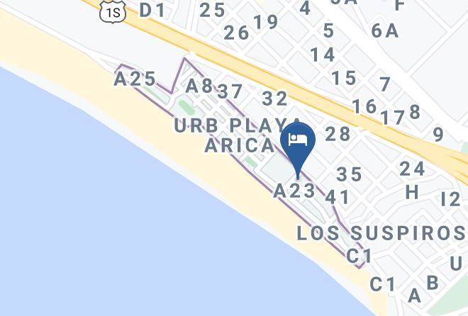 Lurin - Hospedaje Los Delfines Maps