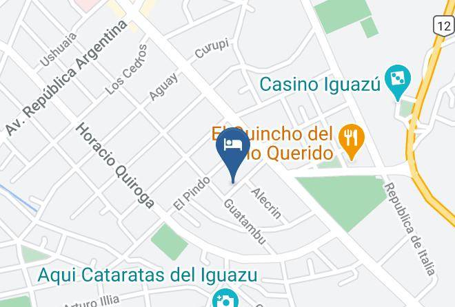 Puerto Esperanza - Hospedaje Los Pinos Maps