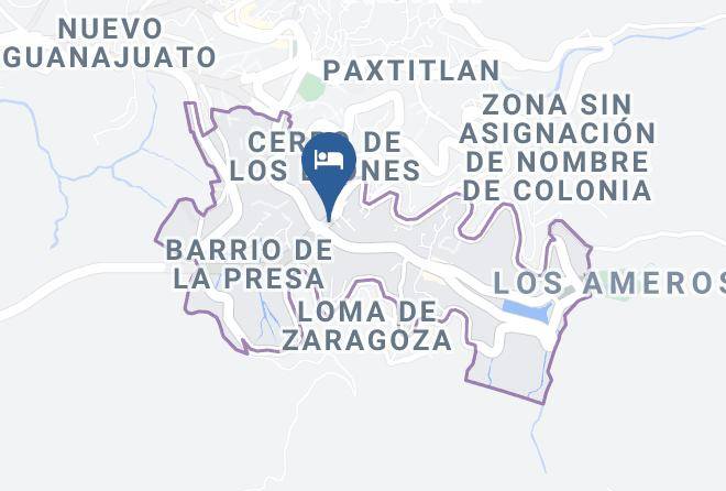 Guanajuato Paseo De La Presa - Hospedaje Luz Maps