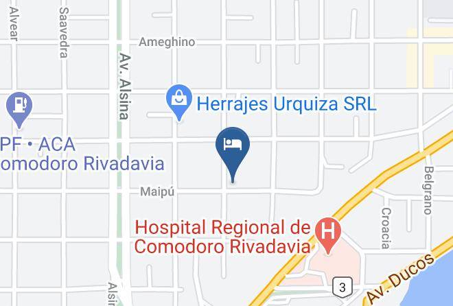 Escalante - Hospedaje Maipu Maps