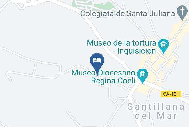 Santillana - Hospedaje Maria Jesus Maps