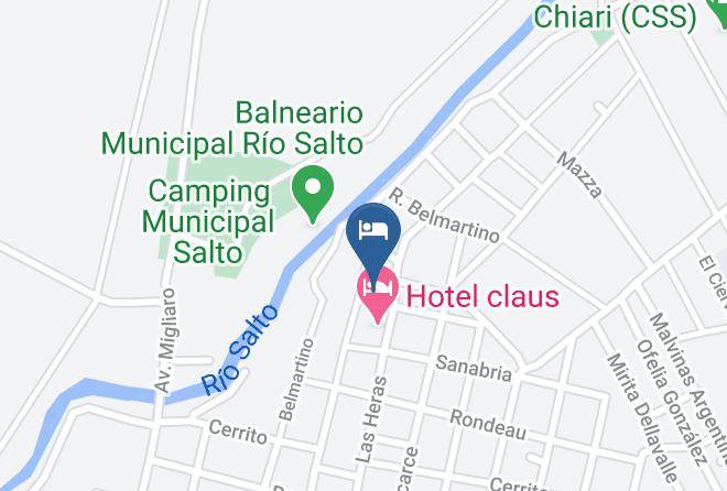 Salto - Hospedaje Martita Maps
