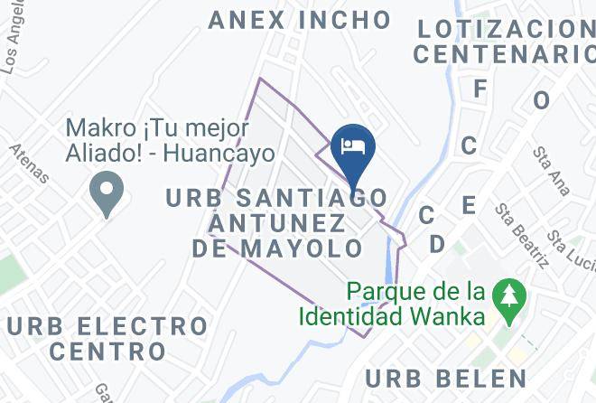 Huancayo - Hospedaje Mayolo Maps