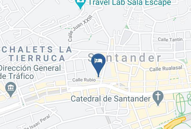 Santander - Hospedaje Menendez Pelayo Maps