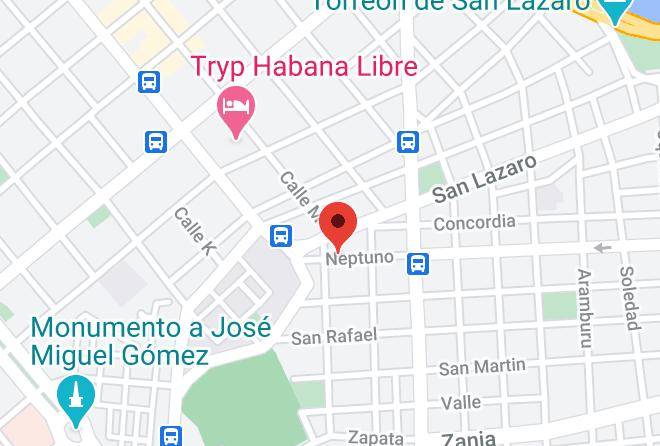 Plaza De La Revolucion - Hospedaje Mercedes & Rolando Maps