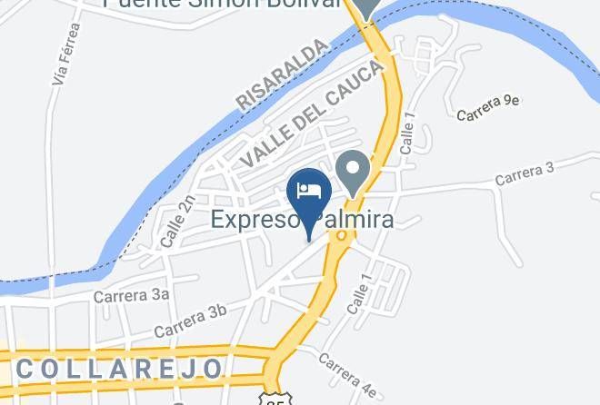 Hospedaje Mi Casita Cartago Map