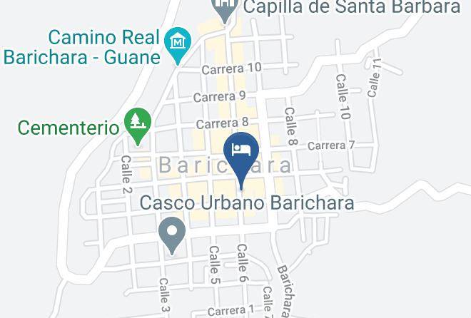 Barichara - Hospedaje Mi Ranchito Maps