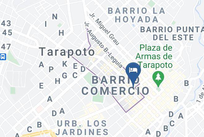 Tarapoto - Hospedaje Miguelito Maps
