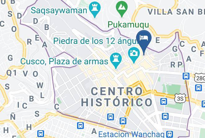 Cusco - Hospedaje Mirador Sambleno Maps