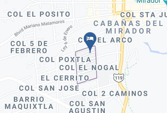 Zacatlan - Hospedaje Miroji Maps