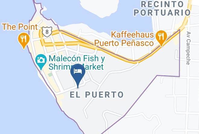 Puerto Penasco Municipality - Hospedaje Mulege Maps