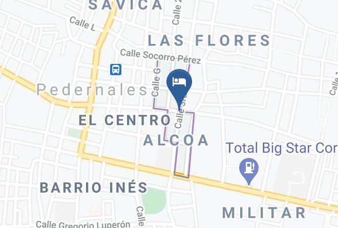 Pedernales - Hospedaje Nena Vip Maps