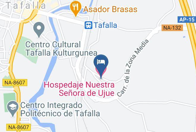Navarra - Hospedaje Nuestra Senora De Ujue Maps