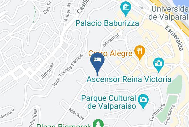 Valparaiso Province - Hospedaje Origen Maps