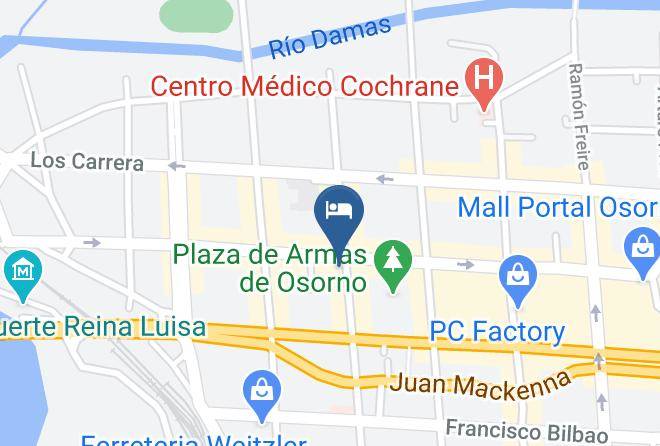 Osorno Province - Hospedaje Osorno Maps